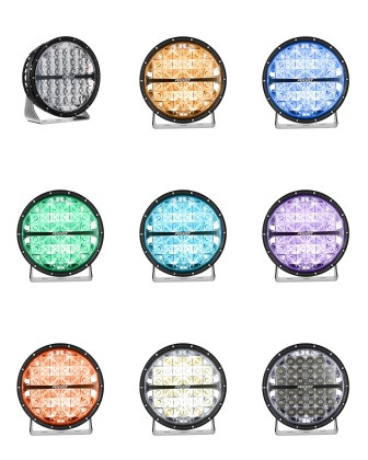 Rigid Industries - 9in 360series Led Light; Spot Rgb/1 Pack - 36422