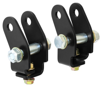 Rock Jock - 20c Gladiator Mojave Front Shock Relocation Axle Bracket Kit - RJ-151100-103