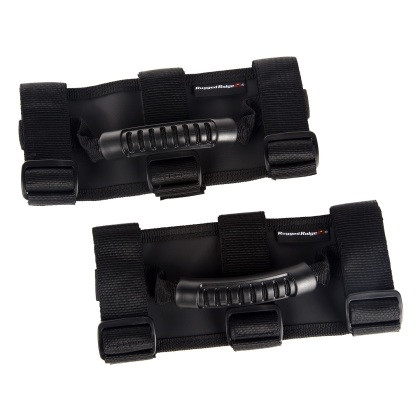 Rugged Ridge - Ultimate Grab Handle Kit Black; 5519 Jeep Cj/wrangler/gladiator - 13505.04
