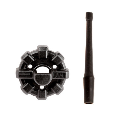 Rugged Ridge - Elite Antenna Base With 6 Reflex Antenna; 0718 Jeep Wrangler Jk/jl - 17212.41