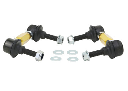 Whiteline-Nolathane - Universal Adj Sway Bar Link 90mm115mm Length 10mm Studs Gold Anodized - KLC140-090