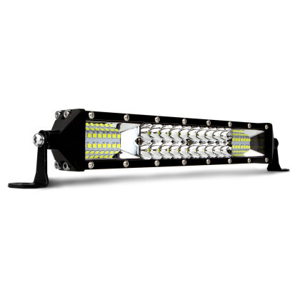 XK Glow - 10in 2in1 Led Light Bar W/ Pure White And Hunting Green Flood And Spot Work Light - XK063010