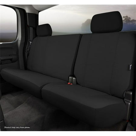 Fia - 1119 Ram 1500 Sp Rear 40/60 Seat Cover Black - SP82-60 BLACK