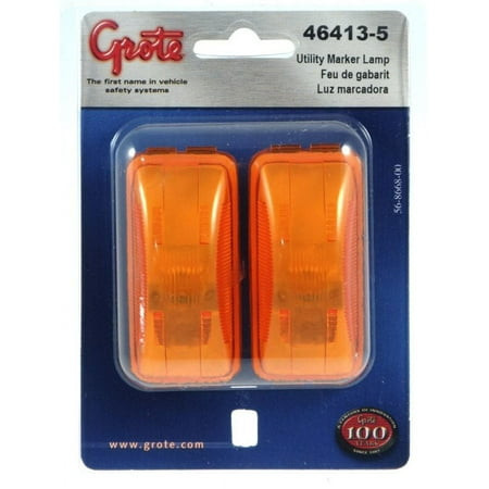 Grote Industries - 3in Clearance Marker Lightamber(retail Packaging) - 46413-5