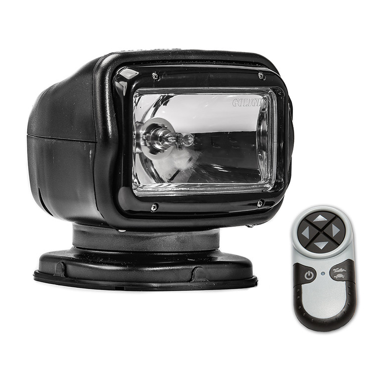 Golight Radioray GT Series Permanent Mount - Black Halogen - Wireless Handheld Remote - 2051GT