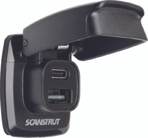 Scanstrut - Flip Pro Fast Charge Dual Usba & Usbc Socket - SC-USB-F1