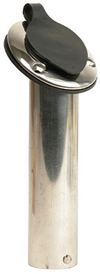 Whitecap - Bluewater Stamped Ss Rod Holder Black Liner - S-0096BCBLUE