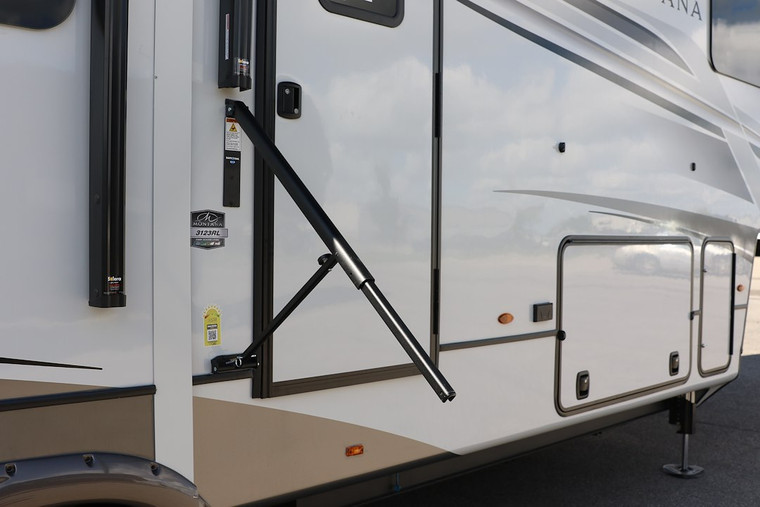 Morryde - Safetrail Telescoping Towable Rv Entry Door Rail Magnetic Lock 34in Extension - SP56-573