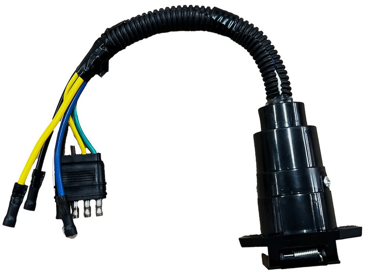 RV Designer - 4way Flat To 7way Rv Socket Adapter Harness - TC520