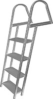 Jif Marine - Dock Ladder - Wide Step 4 Step 300lb - ASH