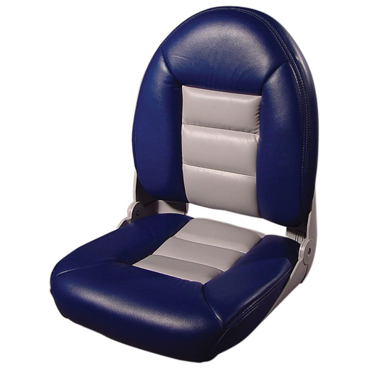 Tempress Marine Group - Navistyle Hi-back Folding Seat Blu/gry - 54901