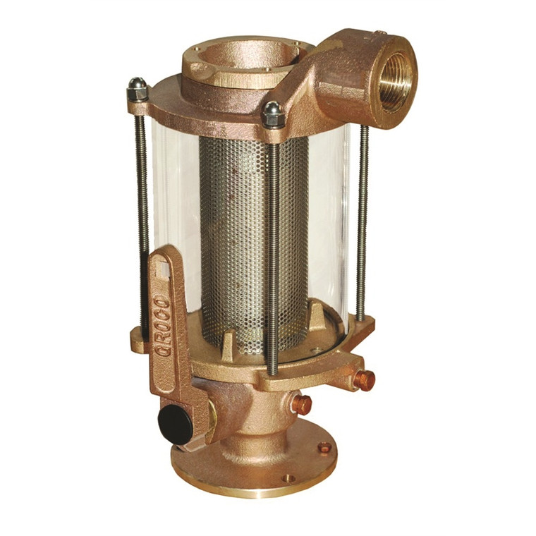 Gross Mech Laboratories - Water Strainer/ball Valve Combo 1.25" - BVS-1250