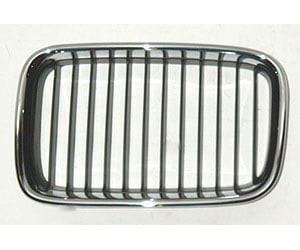 Sherman Parts - Lh Grille Chr/blk Bmw 3 Series (e36) Exc 328i 9296 - 0054A-99-1