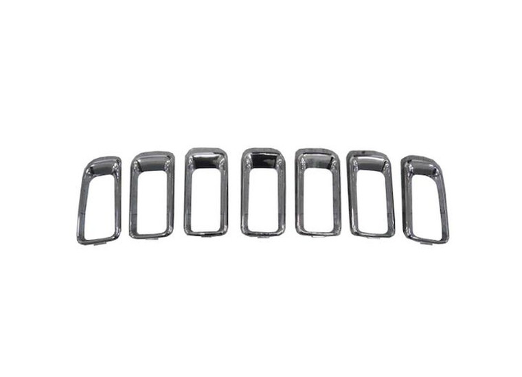 Sherman Parts - Grille Molding Grille Insert; Chrome Jeep Compass 1117 - 033-98MU