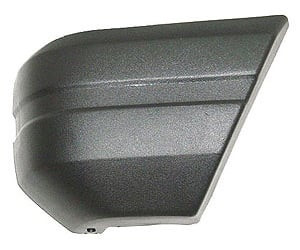 Sherman Parts - Lh Front Bumper End Cap Blk (p) Cherokee/wagoneer 8490; Comanche P/u 8690 - 075-90AL