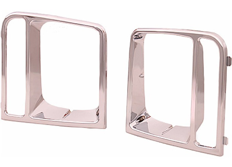 Sherman Parts - Rh Headlamp Door Bright Jeep Cherokee 19972001 - 076-95R