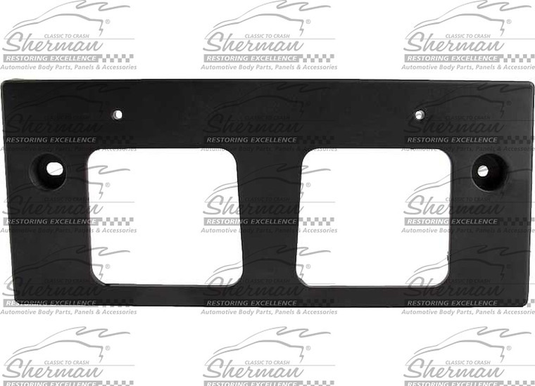 Sherman Parts - Front Bumper License Bracket Sedan Nissan Altima 1315 - 1614B-90LB-0