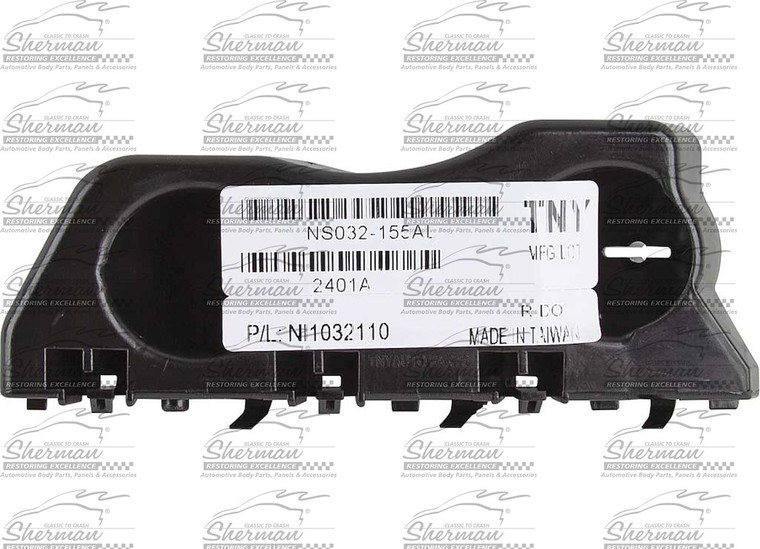 Sherman Parts - Lt Front Bumper Cover Retainer Nissan Maxima 1621 - 1633-84N-1