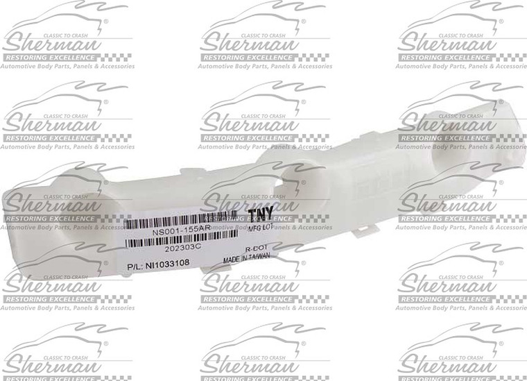 Sherman Parts - Rt Front Bumper Cover Retainer Usa Built Nissan Rogue 1420 - 1662-84N-2