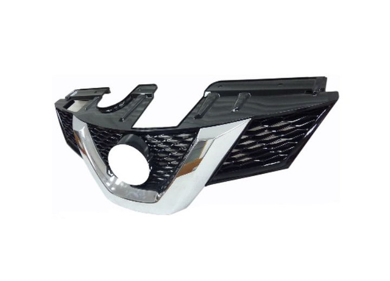 Sherman Parts - Grille Assy S|sv; W/o Premium Pkg; W/o Camera Hole; To 315; Black/chrome Nissan Rogue 1415 - 1662-99-0