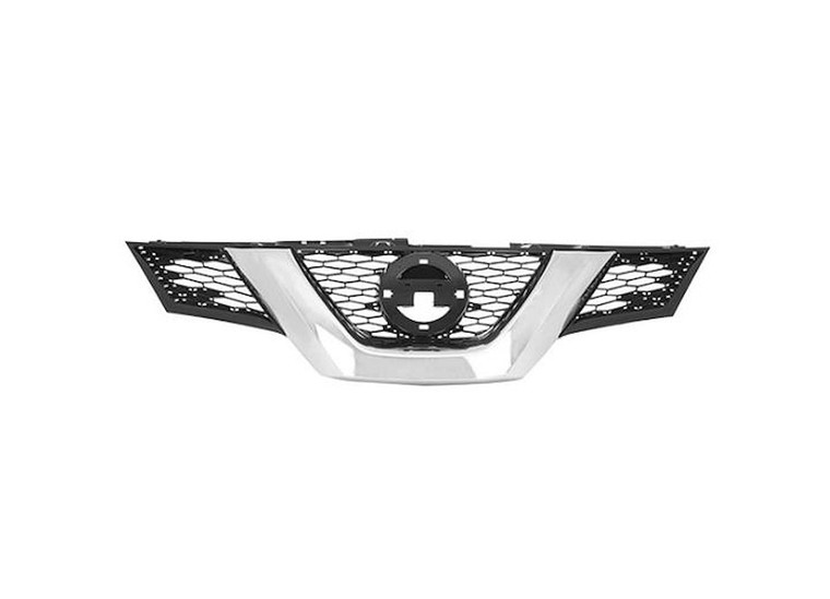 Sherman Parts - Capa Grille Assy Sl|sv; W/premium Pkg; W/camera Hole; Black/chrome Nissan Rogue 1416 - 1662-99Q-0