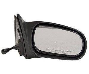 Sherman Parts - Rh Door Mirror Man Rem Nonhtd Smooth Blk Nonfldg Civic Sdn 9600 - 2910-301-2