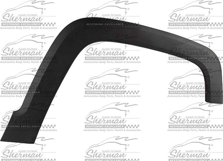 Sherman Parts - Rh Front Wheel Opening Molding; Japan Built Honda Crv 0711 - 2927-92M-2