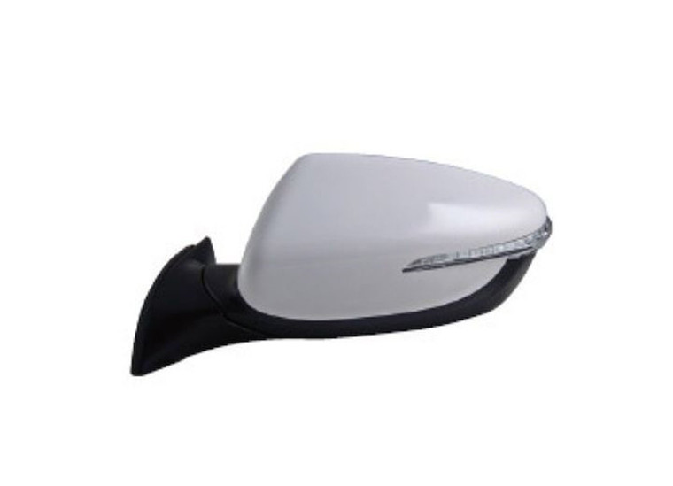 Sherman Parts - Lh Mirror Otr Rear View Sdn;pwr;htd;w/o Puddle Lamp;w/signal Lamp;man Folding;ptm Kia Forte 1416 - 3242A-300-1