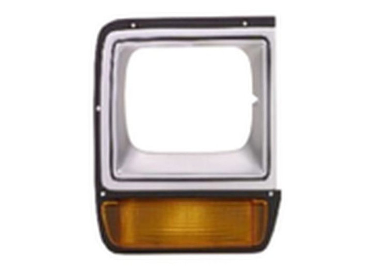 Sherman Parts - Rh Headlamp Door Arg/blk W/ Single Rect Headlamp Dodge P/u/ramcharger 8690 - 327-95BR