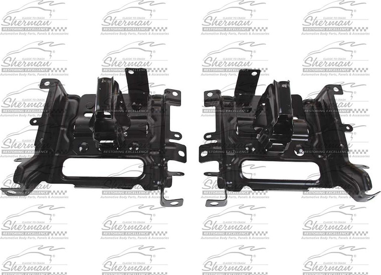Sherman Parts - Frt Bumper Bracket Set; 2 Pc Bumper; Mounting Bracket Kit Ram 1500 1318; 1500 Classic 1924 - 332-84SETU