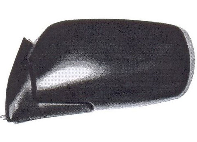 Sherman Parts - Lh Mirror Outside Rear View; Manual Foldaway; Black; Town & Country 9195 - 345-300L