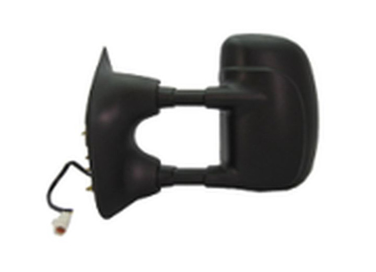 Sherman Parts - Lh Dr Mirror Pwr Nonhtd Text Blk Fldg Trailer Tow Type W/round Plug Fse Ries Superduty P/u 9903 - 580-323L