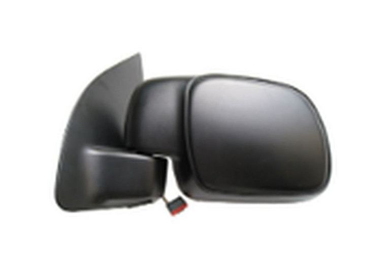 Sherman Parts - Lh Door Mirror Pwr Nonhtd Text Blk Fldg W/o Tow Super Duty 0810 - 581-320L