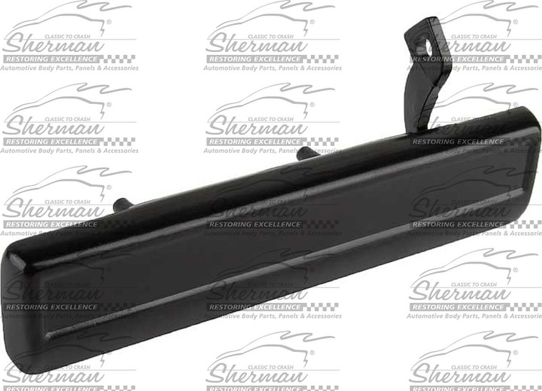 Sherman Parts - Lh Front Door Handle Outer Black Chevrolet Camaro 19821992; Celebrity 8290; Cavalier 8894 - 630-135BL
