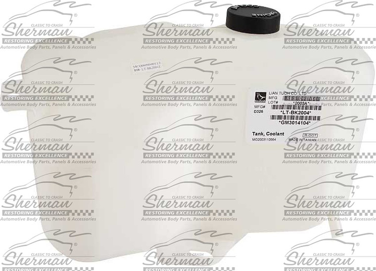 Sherman Parts - Coolant Recovery Tank Buick Lesabre 0005 - 643A-600CU