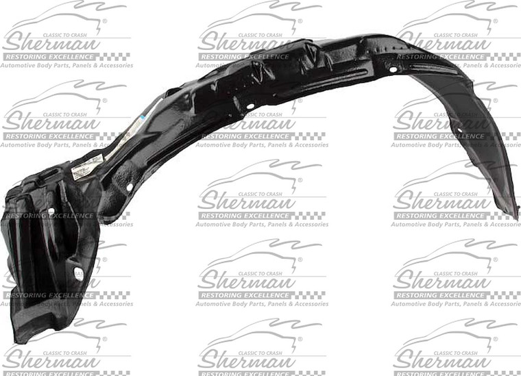 Sherman Parts - Lh Front Fender Splash Shield 4wd Toyota P/u 8995; 4runner 9095 - 8104-24-3