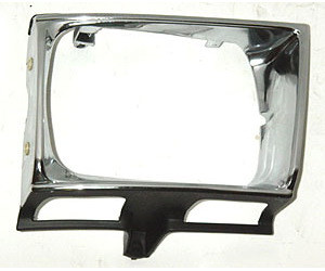 Sherman Parts - Rh Headlamp Door Chr/blk 4wd Toyota P/u 8991 - 8104-95-6