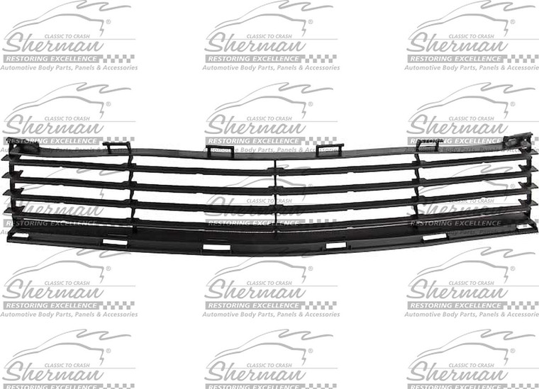 Sherman Parts - Capa Frt Bumper Grille Lower Grille; Matblk Toyota Prius 0409 - 8163-99BGQ-0