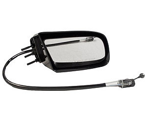 Sherman Parts - Rh Mirror Outside Rear View; Euro; Manual Remote; Lumina 9090 - 843-310R