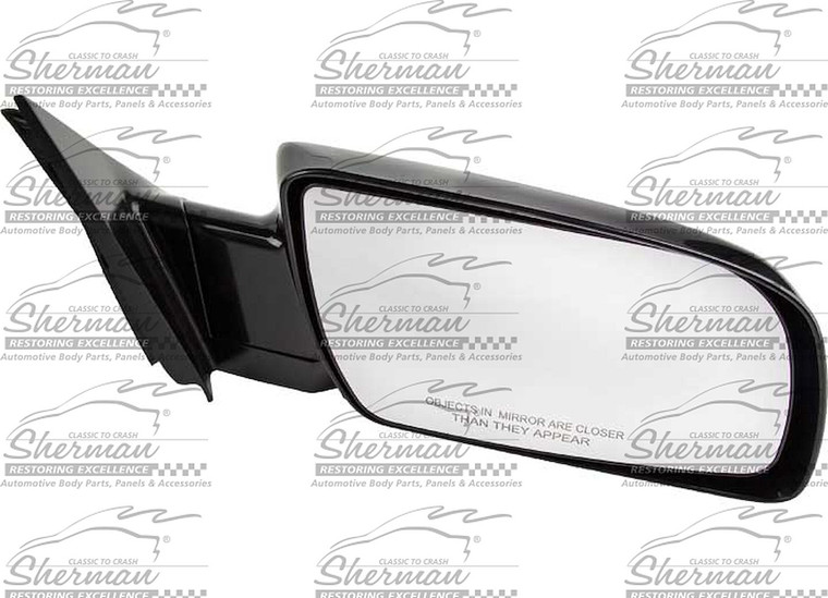 Sherman Parts - Rh Dr Mirror Man Nonhtd Gloss Blk Fldg / C/k P/u 8802;blazer/t Ahoe/yukon 9200;suburban 9299 - 900-301R