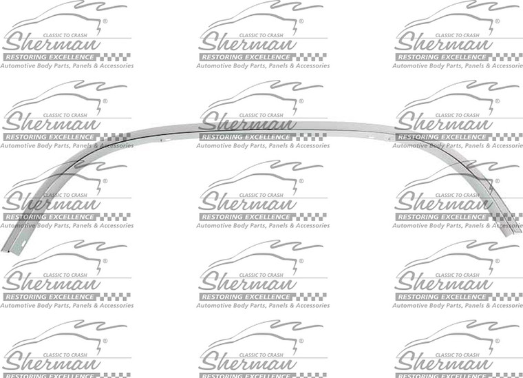 Sherman Parts - Rh Rr Wheel Opng Mldg Chr Chevy/ C/k P/u 8802; Blazer/tahoe/yukon 9200 ; Suburban 9299 - 900-93R