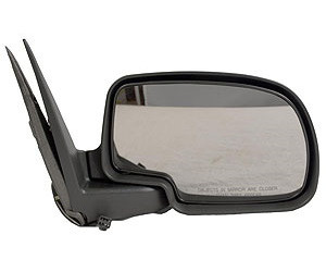 Sherman Parts - Rh Door Mirror Pwr Nonhtd Text W/gloss Blk Cover (p) Fldg Silverado/sierra 9 902 - 901-320R