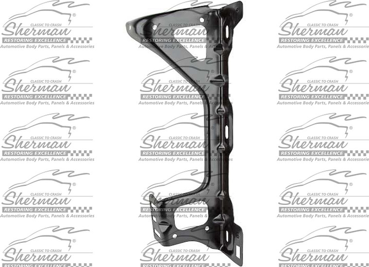 Sherman Parts - Lh Radiator Support Chevrolet Silverado 1500 Hybrid 0913; 1500 0713; 2500/3500 Hd 0714 - 903-49AL