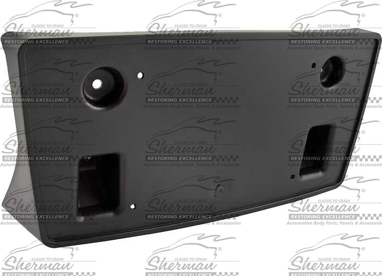 Sherman Parts - Front Bumper License Bracket Chrome Bumper Chevrolet Silverado 2500 Hd 1519 - 903C-90LBU