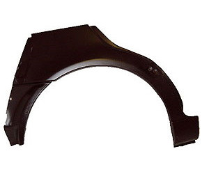 Sherman Parts - Rh Rr Wheel Arch 4 Door Golf/jetta 8592; Galvanized Or Edp - 9522-58-2