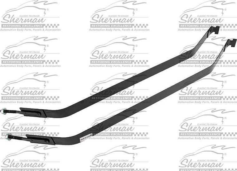 Sherman Parts - Fuel Tank Straps (per Pr) (to Fit F8c; F8d; F8e) Bronco 8096 - ST26