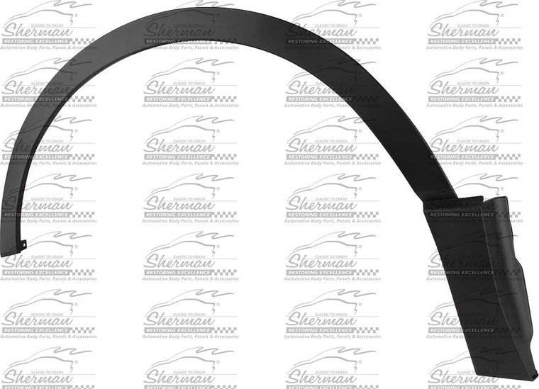 Sherman Parts - Lh Front Wheel Opening Molding Honda Crv 1717 - HOCRV17-92M-1