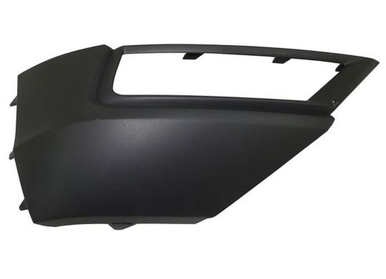 Sherman Parts - Rt Front Bumper Insert Fog Lamp Bezel; W/fog Lamps; Satin Black Volkswagen Tiguan 1821 - VWTIGU18-95-2