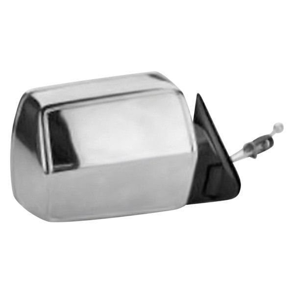 Sherman Parts - Rh Mirror Otr Rear View;man Remote;bright Jeep Comanche 8692;cherokee 8496;wagoneer 8490 - 075A-300R