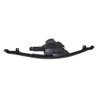 Sherman Parts - Front Bumper Cover Support Cpe Center Blk Accord 0812 - 2817-84D-0
